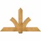 Ekena Millwork Redmond Rough Sawn Timber Gable Bracket, Western Red Cedar, 60"W x 35"H x 4"D x 6"F, 14/12 Pitch GBW060X35X0406RED00RWR - alternate 1